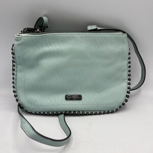 Jessica Simpson Mint Crossbody Bag with Studs